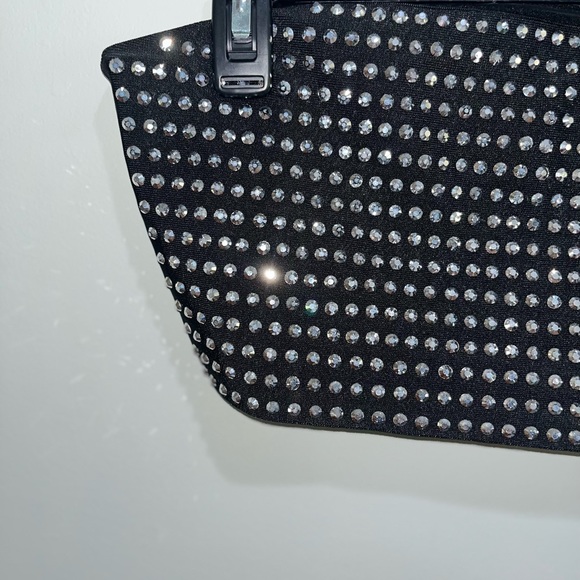 Diamond beaded black tube top - Picture 2 of 5